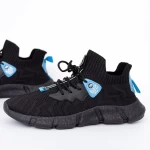 Herren Sportschuhe 7777 Schwarz DCF68