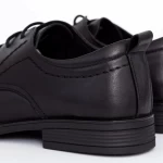 Herrenschuhe aus natürlichen Leder 66073 Schwarz | F.Gerardo