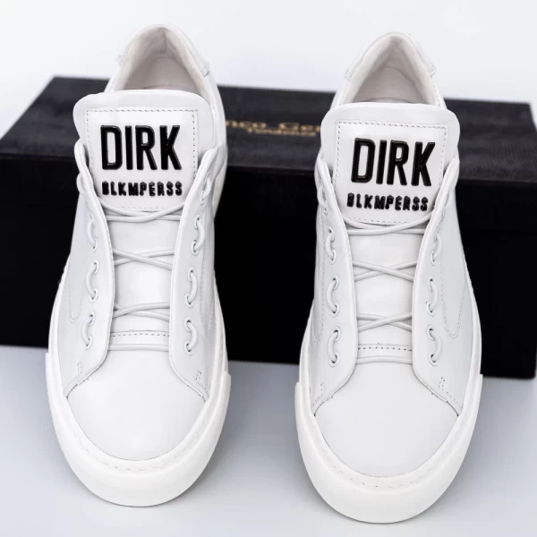 Frauen Sportschuhe aus natürlichen Leder 90985S Weiß | F.Gerardo