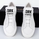 Frauen Sportschuhe aus natürlichen Leder 90985S Weiß | F.Gerardo