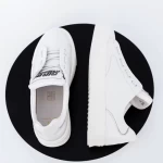 Frauen Sportschuhe aus natürlichen Leder 90985S Weiß | F.Gerardo