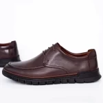 Herrenschuhe aus natürlichen Leder W2687-1 BROW | Mels