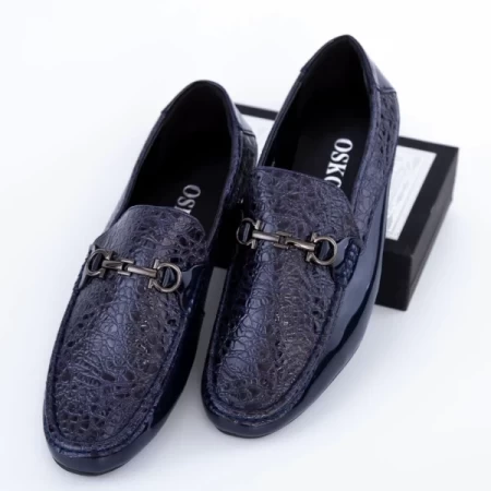 Herrenschuhe 0A582-3 Blau Osteon