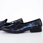 Herrenschuhe 1A02-3 Blau Osteon
