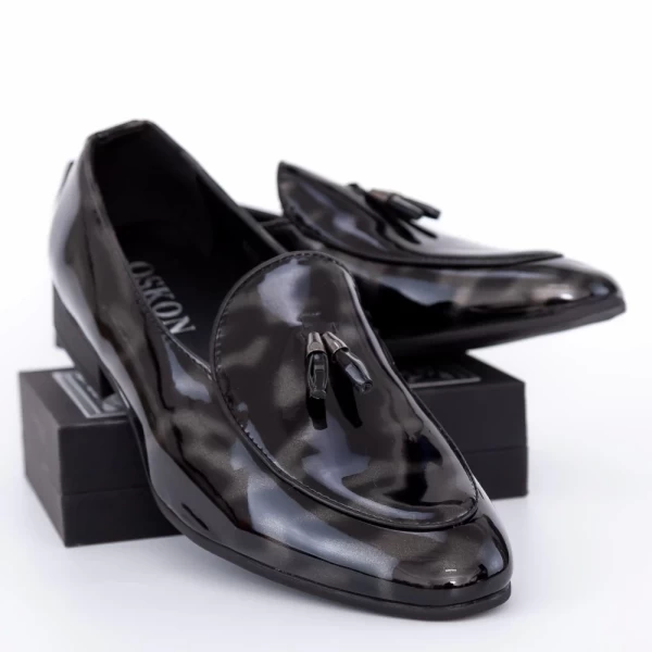 Herrenschuhe 1A02-6 Grau Osteon