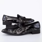 Herrenschuhe 1A07-6 Grau Osteon