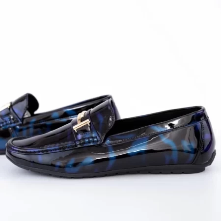 Herrenschuhe 1A53-3 Blau Osteon