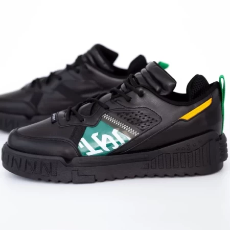 Herren Sportschuhe 92-1 Schwarz | Mode