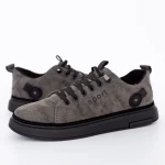 Herren Sportschuhe 752 Grauschwarz | Mode