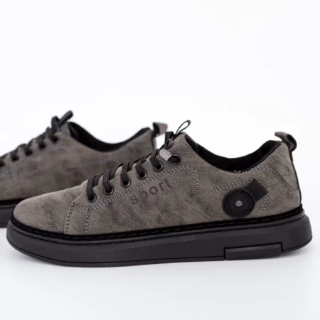 Herren Sportschuhe 752 Grauschwarz | Mode