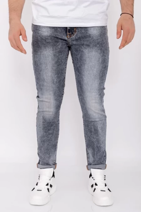 Herren Jeans IFH-M2397 Grau Fartfallin