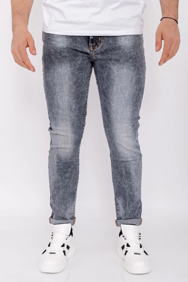 Herren Jeans IFH-M2397 Grau Fartfallin