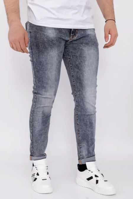 Herren Jeans IFH-M2397 Grau Fartfallin