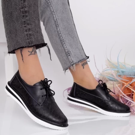 Frauenschuhe jeden Tag 1236 Schwarz Botinelli