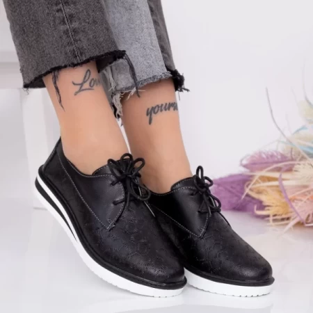 Frauenschuhe jeden Tag 1236 Schwarz Botinelli
