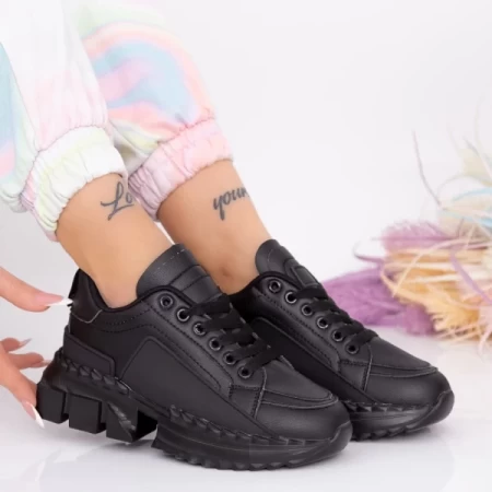 Frauen Sportschuhe LM051 Schwarz Mode