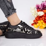 Frauen Sportschuhe jg37 schwarz-gold Mei