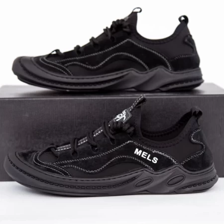 Herrenschuhe jeden Tag 7087 Schwarz | Mels