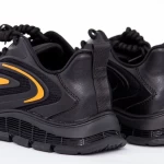 Herren Sportschuhe 9517 Schwarz-Orange Mels