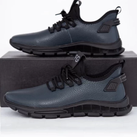 Herren Sportschuhe 9519 Blau Mels