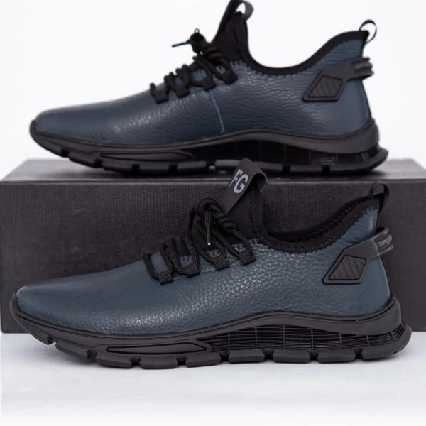 Herren Sportschuhe 9519 Blau Mels