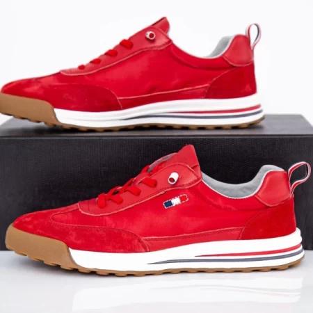Herren Sportschuhe 88921 rot Mels