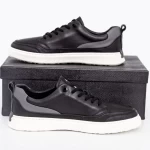 Herren Sportschuhe 8132 Schwarz | F.Gerardo