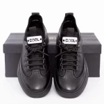 Herren Sportschuhe F209-681 Schwarz | F.Gerardo
