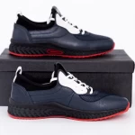 Herren Sportschuhe Y0833 Blau F.Gerardo