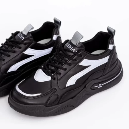 Herren Sportschuhe H8902-1 Schwarzgrau Mei