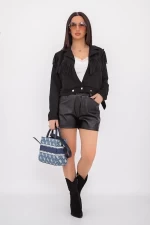 Frauenjacke 25688 Schwarz Mode