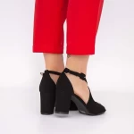 Sandalen mit dicken Absätzen yxd18 schwarz | Mei