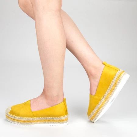 Frauenschuhe jeden Tag FS7 Gelb Mei