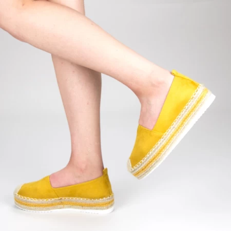 Frauenschuhe jeden Tag FS7 Gelb Mei