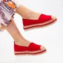 Frauenschuhe jeden Tag FS7 rot Mei