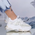Frauen Sportschuhe 6601 Weiß Mei