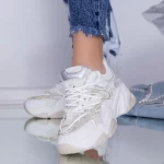 Frauen Sportschuhe 6601 Weiß Mei
