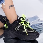 Frauen Sportschuhe 6601 Schwarz | Mei