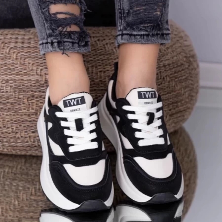 Frauen Sportschuhe 8801 Schwarz | Mei