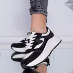 Frauen Sportschuhe 8801 Schwarz | Mei