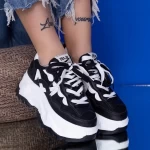 Sportschuhe auf der WL239 -Plattform schwarz | Mei