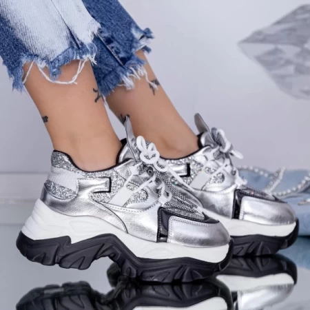 Frauen Sportschuhe WL258 Silber Mei