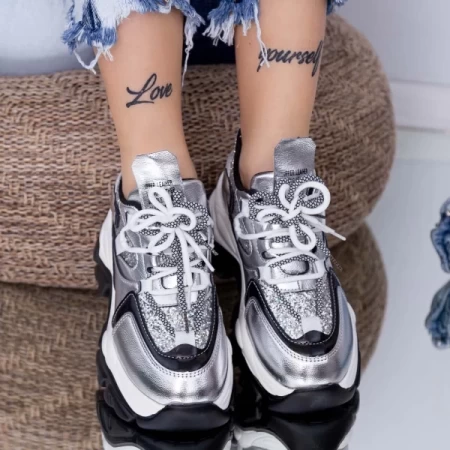 Frauen Sportschuhe WL258 Silber Mei