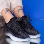 Frauen Sportschuhe XJ52 Black-Szary | Mei