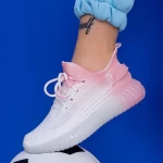 Frauen Sportschuhe XJ52 White-Pink | Mei