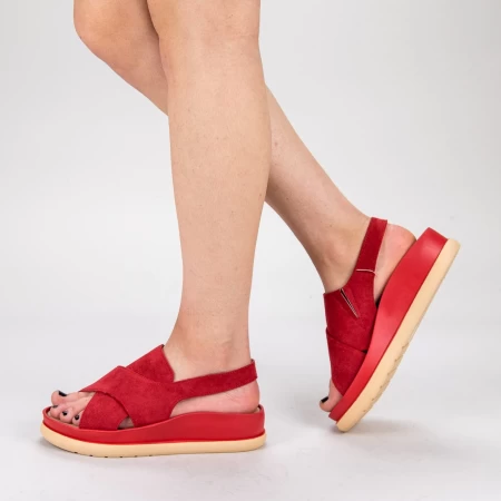 Frauen G202 Sandalen rot | Mulatha