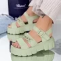Frauensandalen wl217 grün Mei