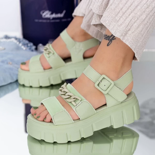 Frauensandalen wl217 grün Mei