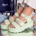Frauensandalen wl217 grün Mei