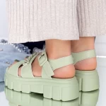 Frauensandalen wl217 grün Mei